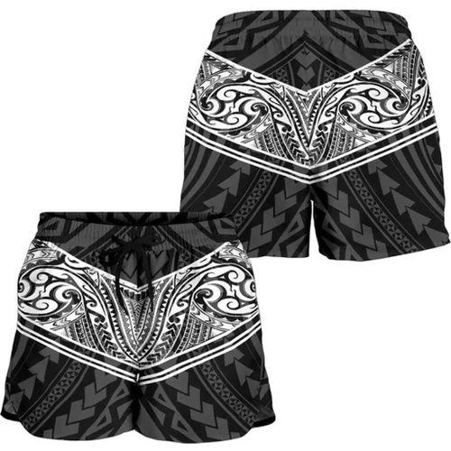 Alohawaii Short - Specialty Polynesian Women's Shorts White - AH J4