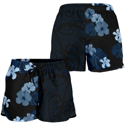 Alohawaii Short - Tropical Polynesian - Hawaiian Women's Shorts - Curtis Style - AH - J2