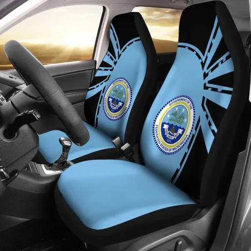 Alohawaii Accessories Car Seat Covers - Fed. State Of Micronesia Premium Style Th5