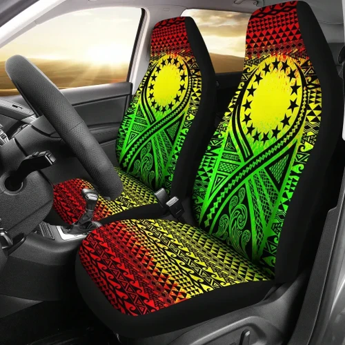 Alohawaii Accessories Car Seat Covers - Cook Islands Lift Up Reggae - BN09