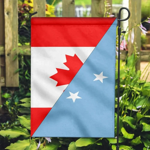 Alohawaii Flag - Canada Flag With Fed. States Of Micronesia Flag A15
