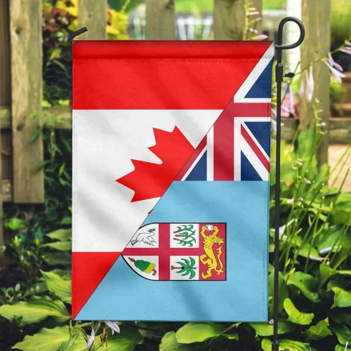 Alohawaii Flag - Canada Flag With Fiji Flag A15