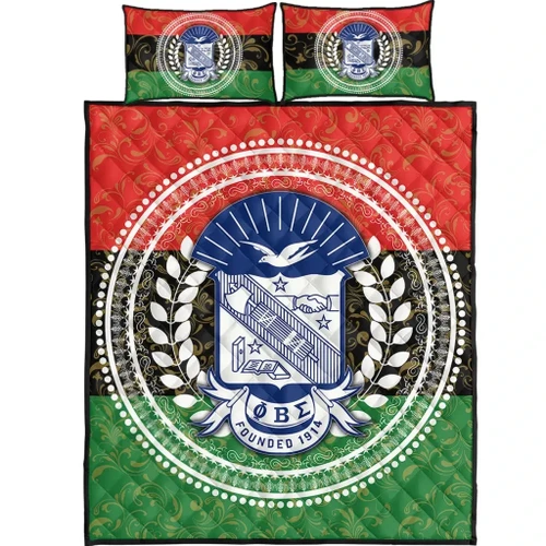 Africa Zone Quilt Bed Set - Pan Africa 1 Fraternity J5