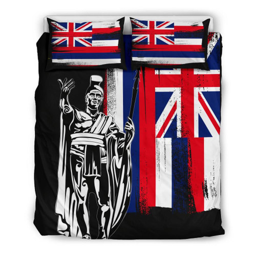 Alohawaii Home Set - Hawaii King Flag Bedding Set - AH J4