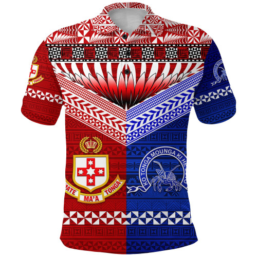 (Custom Personalised) Kolisi Tonga College Atele And Tupou College Toloa Polo Shirt Together - Unique