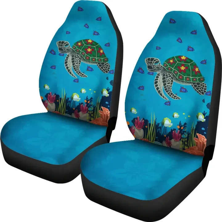 Alohawaii Car Accessory - Turtle Car Seat Covers 01