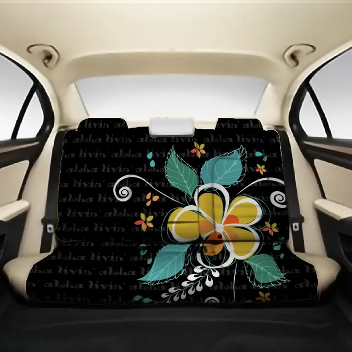 Alohawii Car Accessory - Aloha Hibiscus Art Back Seat Cover