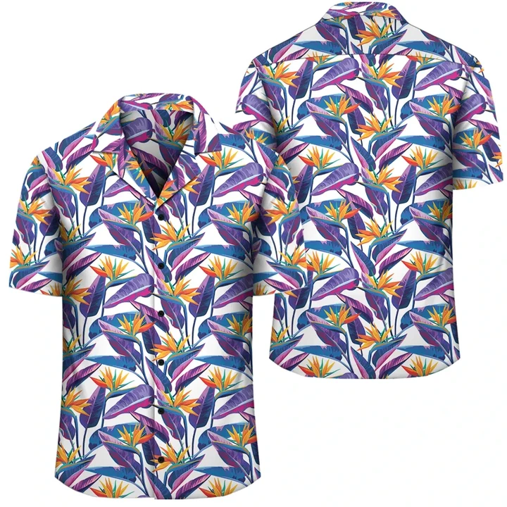 Alohawaii Shirt - Tropical Strelitzia Hawaiian Shirt
