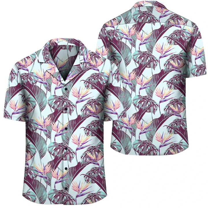 Alohawaii Shirt - Tropical Monstera Leaf Hawaiian Shirt