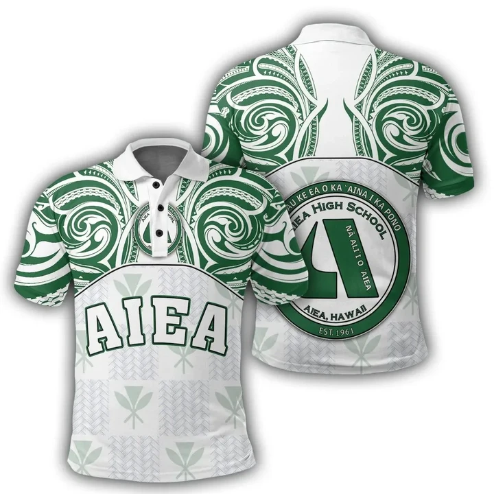 Kanaka Aiea High School Polo Shirt - Demodern Style | Alohawaii.co