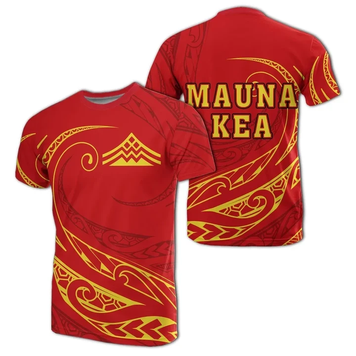 Hawaiian Mauna Kea Polynesian T-shirt - Frida Style - AH J9 - Alohawaii