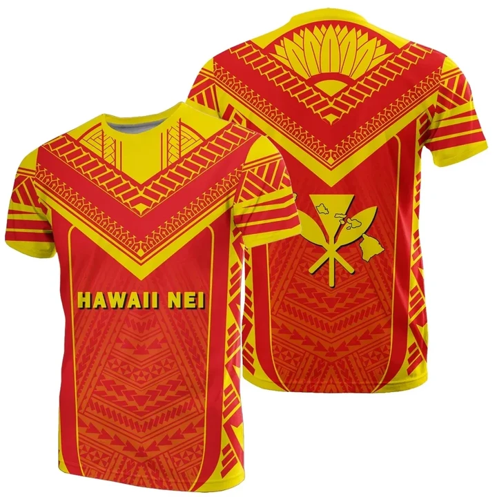 Hawaii Kanaka Polynesian T-shirt Active - AH - J77 - Alohawaii