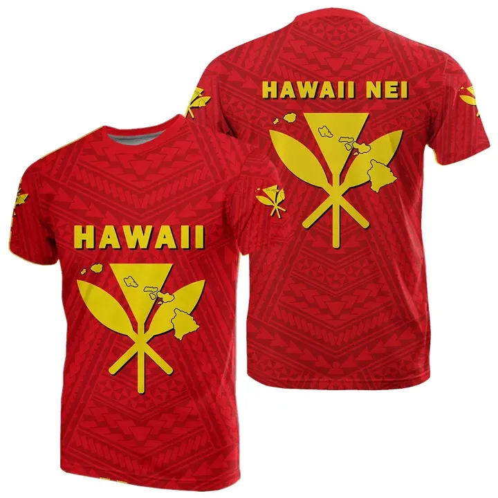 Hawaii Kanaka Polynesian T-Shirt - AH - J71 - Alohawaii