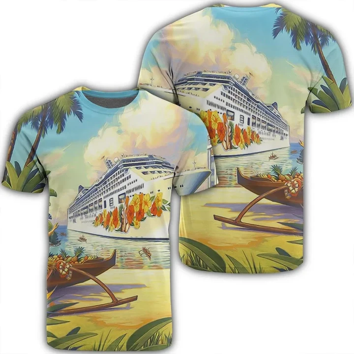 Hawaii Mordern T-Shirt - AH - JR