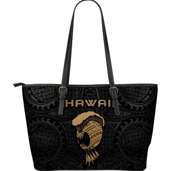 Alohawaii Bag - Hawaii Lehua Quilting Leather Tote Bag
