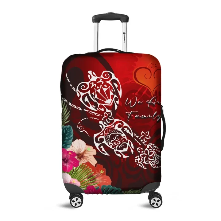 Alohawaii Accessory - Hawaii Turtle Family Luggage Covers - We Are Family