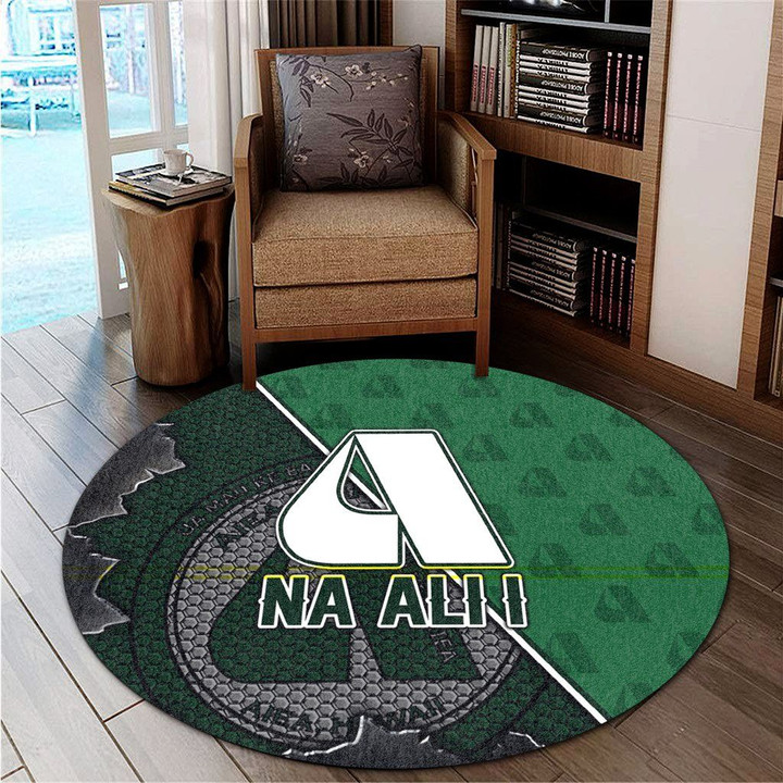 Alohawaii Home Set - Aiea High Round Carpet