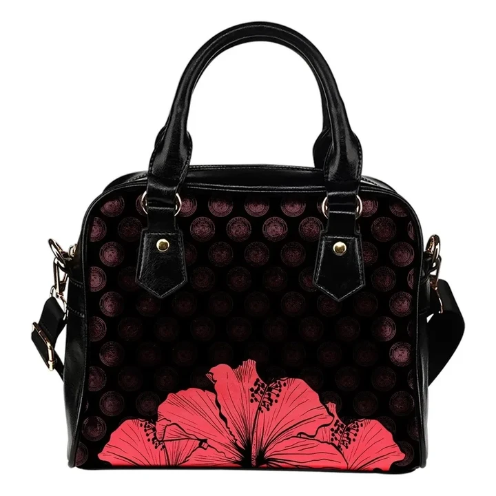 Alohawaii Bag - Hawaii Hibiscus Shoulder Handbag Red - Rich Style