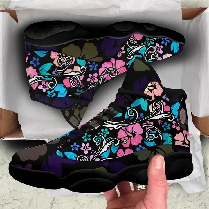 Alohawaii Footwear - Hawaii Hibiscus Limited Sneakers J.13