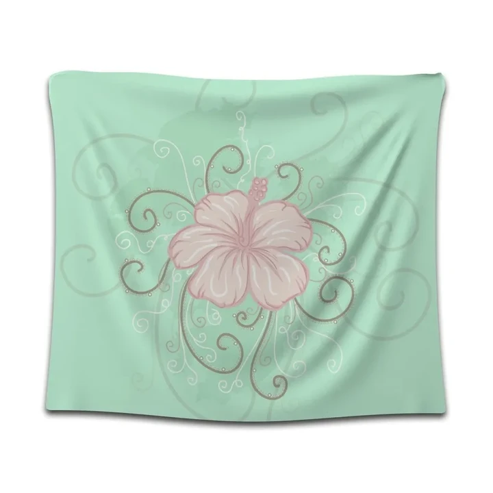 Alohawaii Tapestry - Hawaii Hibiscus Pastel Tapestry