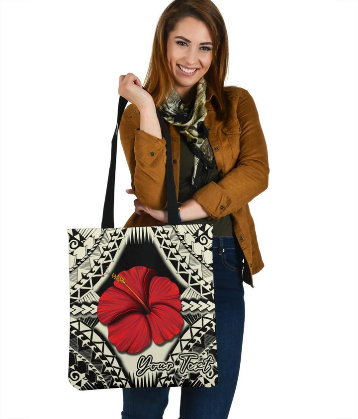 Alohawaii Bag - Personalised - Hawaii Hibiscus Culture Polynesian Tote Bags - AH - J5