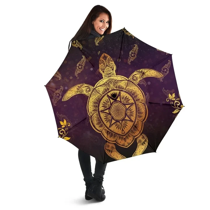 Alohawaii Umbrella - Turtle Golden Royal Umbrella