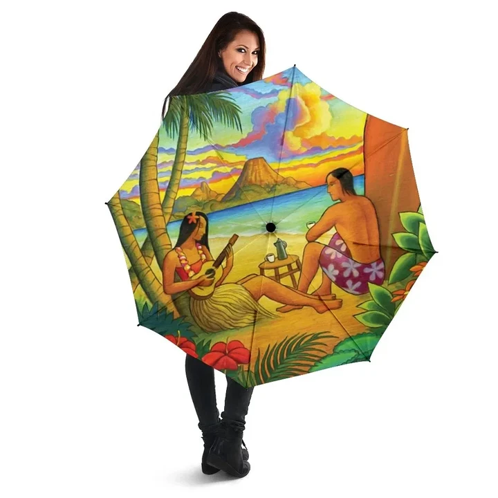 Alohawaii Umbrella - Sing A Song On A Beach Umbrella