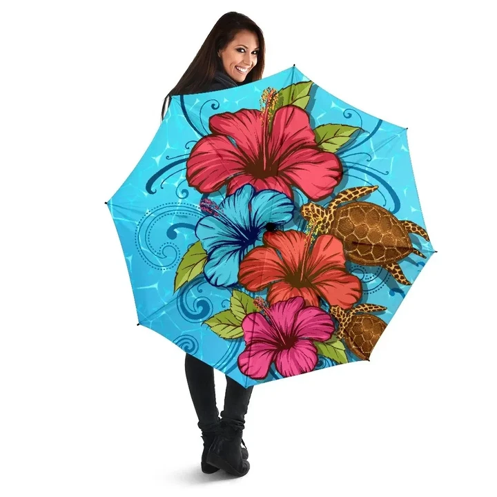 Alohawaii Umbrella - Hibiscus Flower Soulful Umbrella