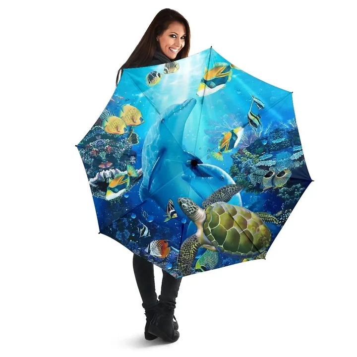 Alohawaii Umbrella - Animal Ocean Umbrellas