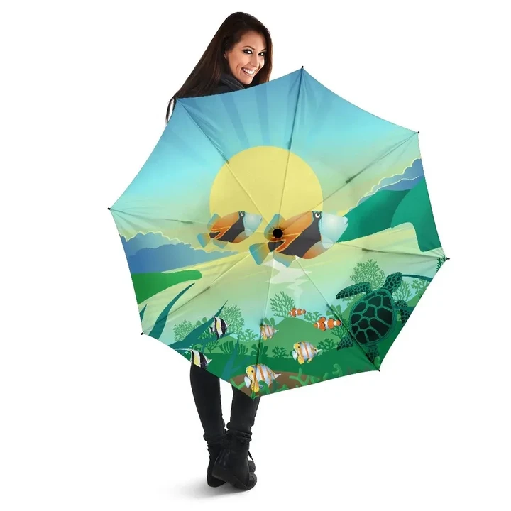 Alohawaii Umbrella - Hawaiian Fish Umbrella