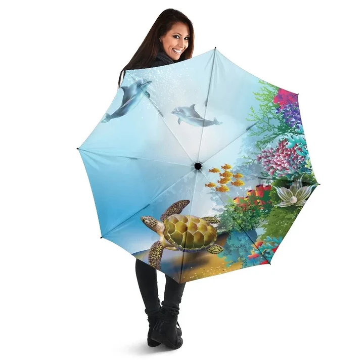 Alohawaii Umbrella - Ocean Cartoon Umbrella