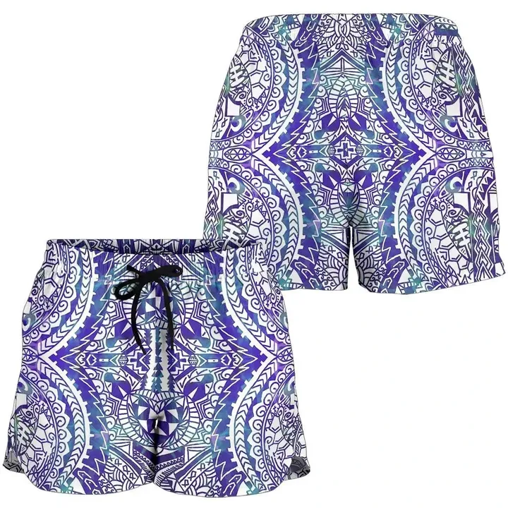 Alohawaii Short - Polynesian Women's Shorts Violet