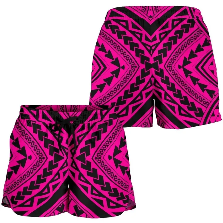 Alohawaii Short - Polynesian Tradition Pink Women's Short