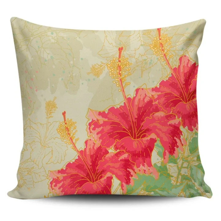 Alohawaii Home Set - Hawaii Flower Hibiscus Pillow Covers