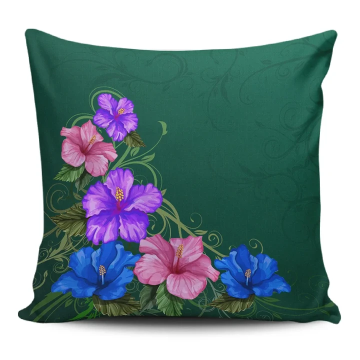 Alohawaii Home Set - Hibiscus More Colorful Pillow Covers