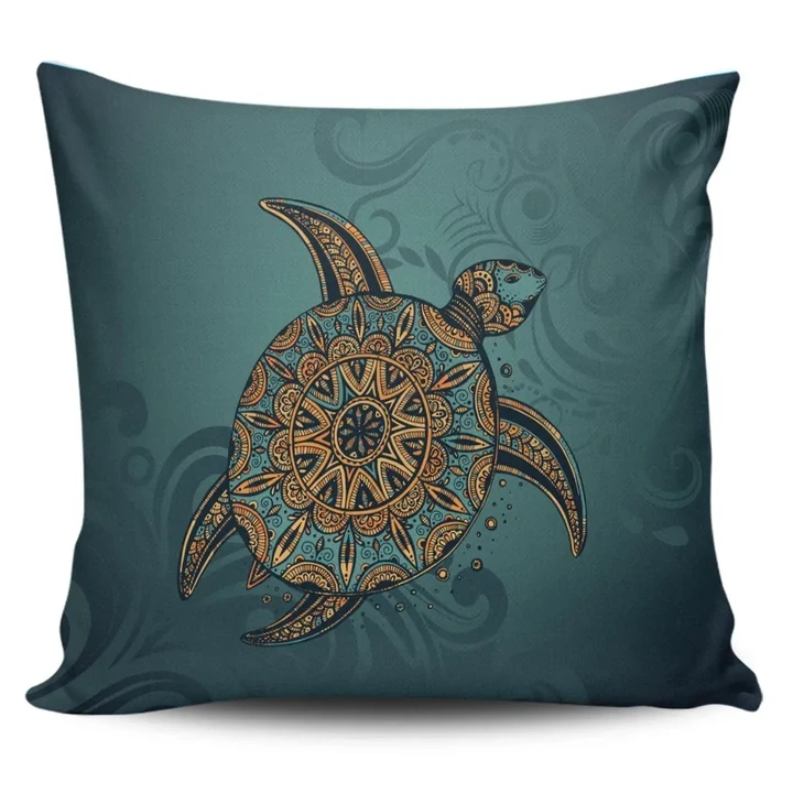 Alohawaii Home Set - Hawaiian Skillful Turtle Polynesian Pillow Covers