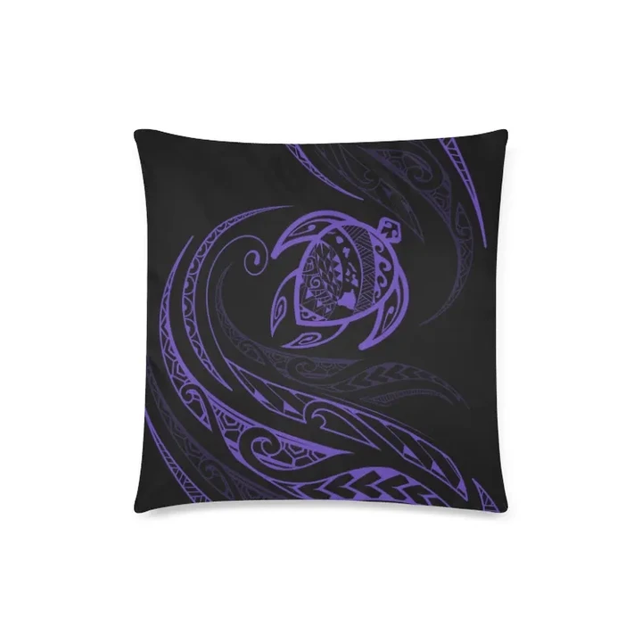 Alohawaii Home Set - Hawaii Turtle Pillow Covers - Purple - Frida Style