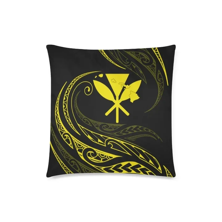 Alohawaii Home Set - Kanaka Pillow Covers - Yellow - Frida Style