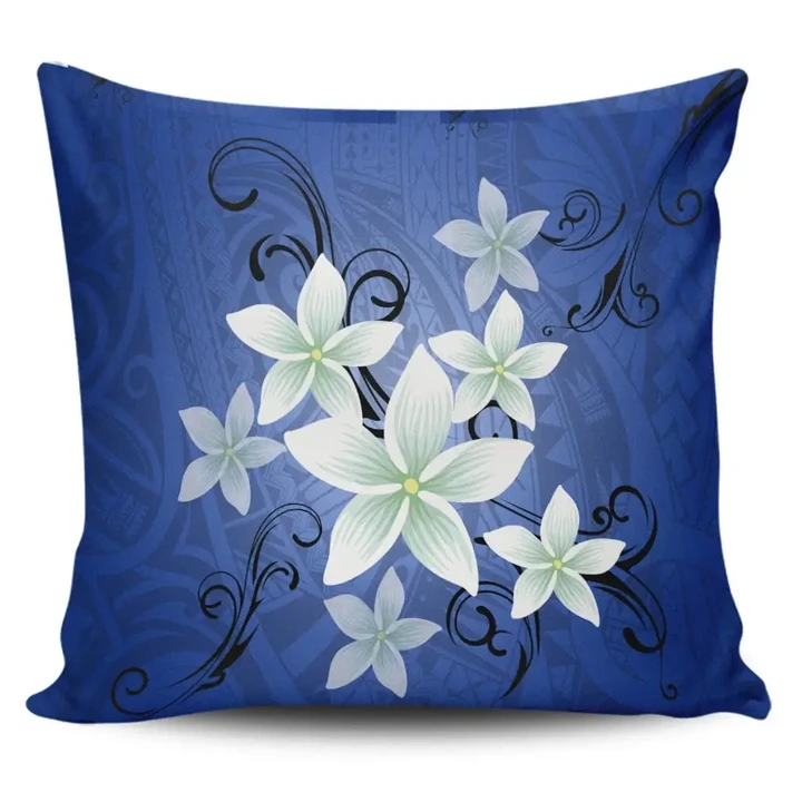 Alohawaii Home Set - Hawaii Blue Plumeria Pillow Covers