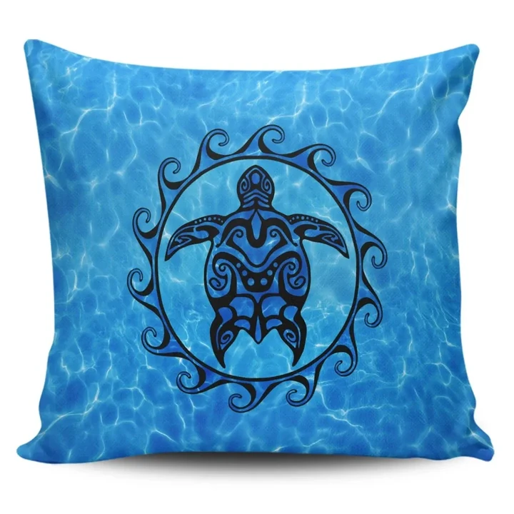 Alohawaii Home Set - Hawaiian Turtle Polynesia Under The Sea Pillow Covers