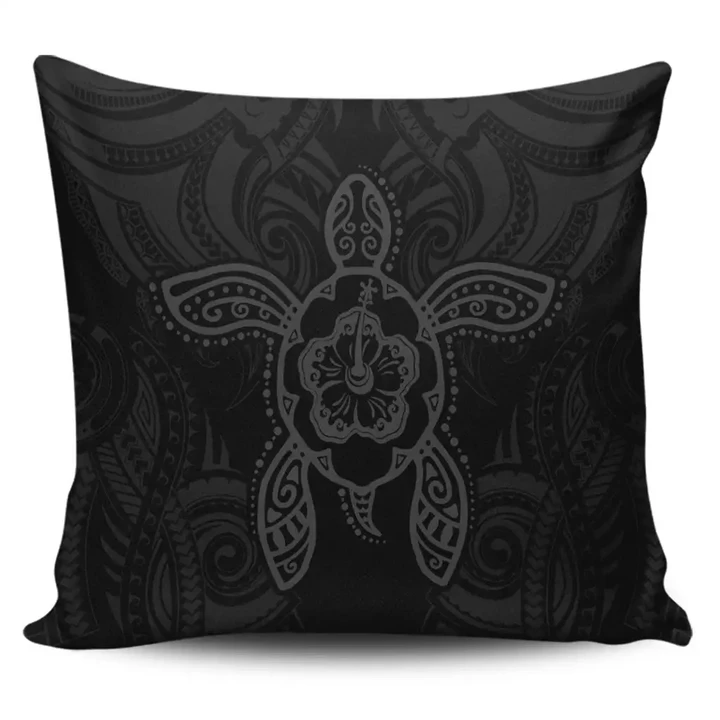 Alohawaii Home Set - Hawaii Turtle Fixed Gray Pillow Covers