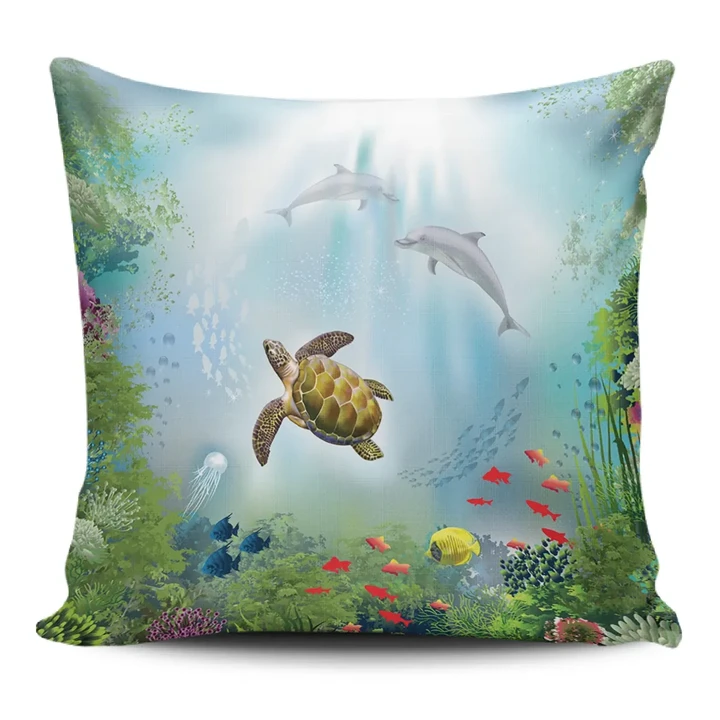 Alohawaii Home Set - Animal Garden Ocean Pillow Covers