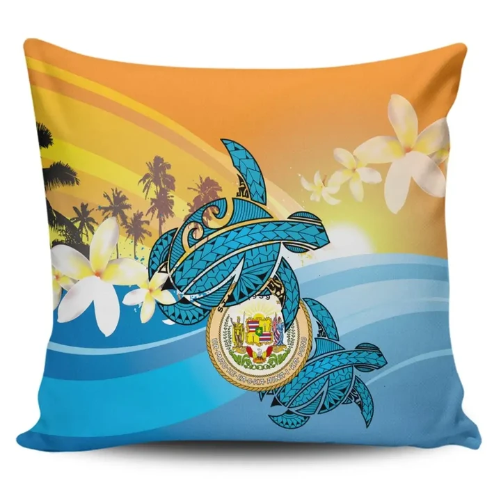 Alohawaii Home Set - Hawaii Turtle Sea Cost Of Arm Pillow Covers