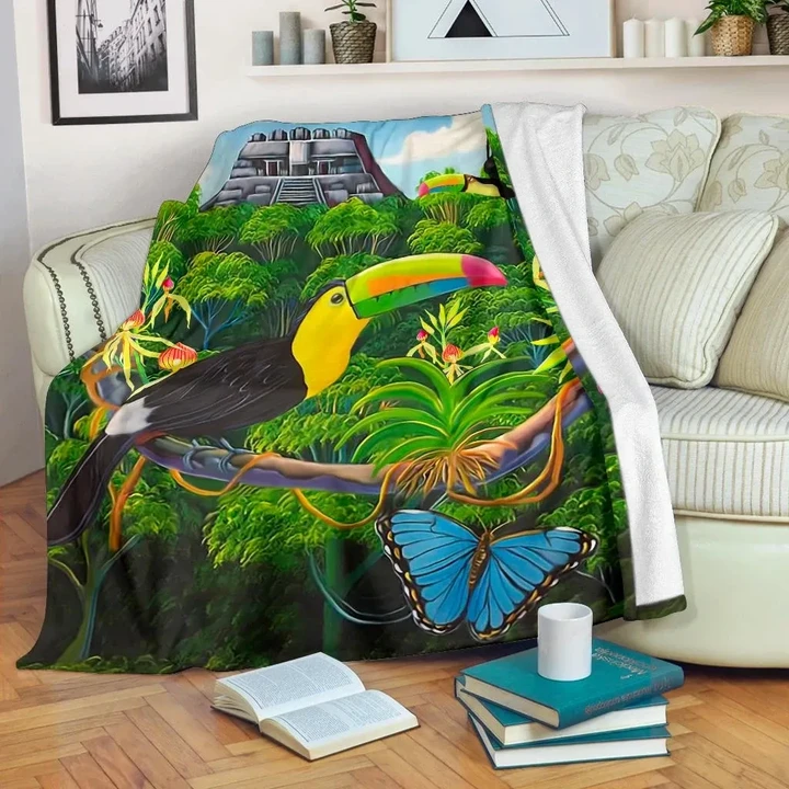 Alohawaii Blanket - Wonderful Jungle Premium Blanket