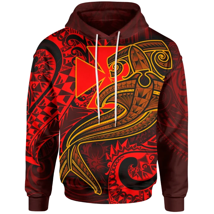 Alohawaii Clothing, Hoodie Alohawaii, Polynesian Maori Lauhala Red Pullover | Alohawaii.co