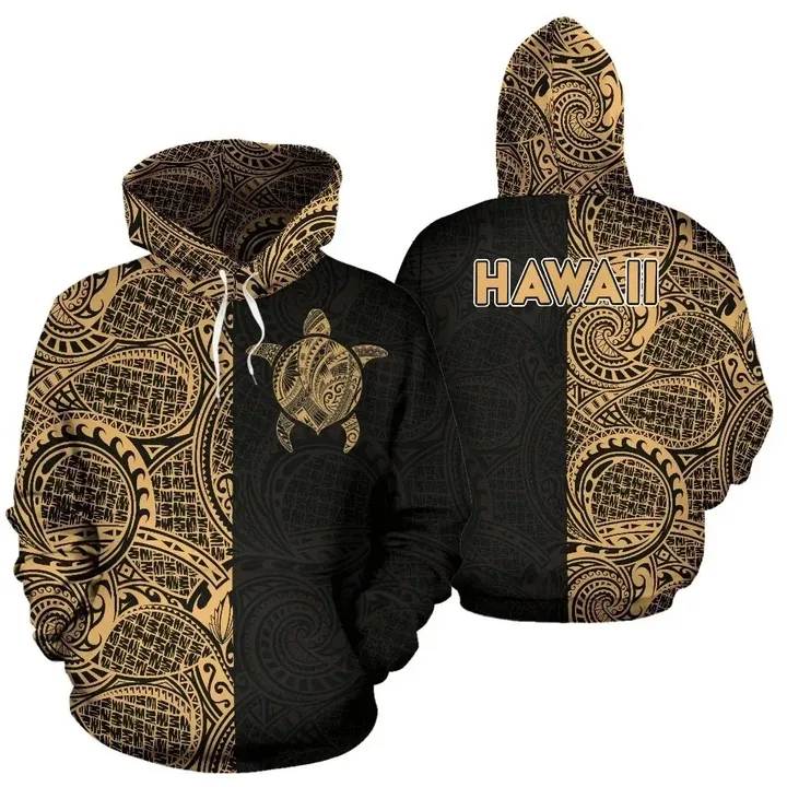 Alohawaii Clothing - Hoodie Hawaii Turtle Polynesian - AH - J7