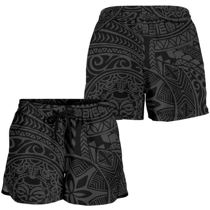 Alohawaii Short - Hawaii Ladies Shorts, Tribal Tiki Sun God Women's Shorts | Alohawaii.co