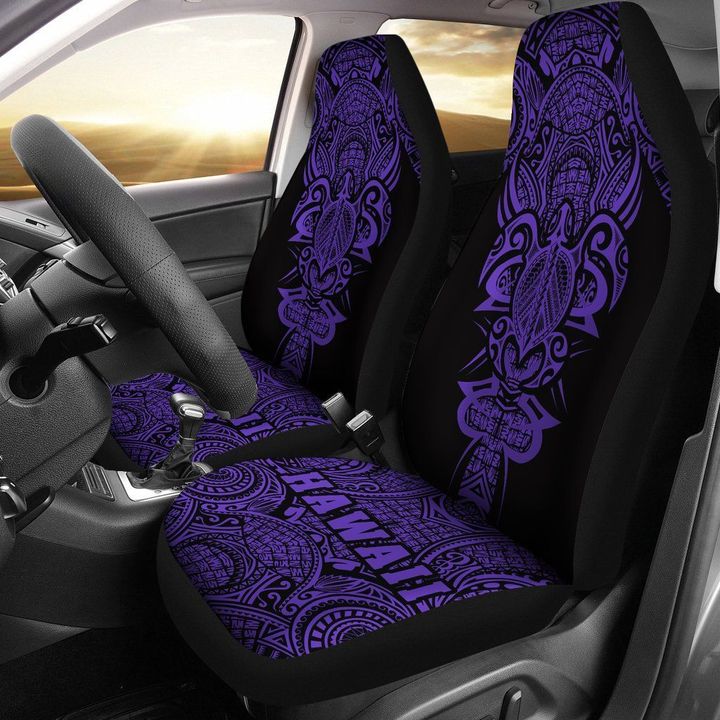 Alohawaii Accessories Car Seat Covers, Hawaii Turtle Polynesian, Purple, Armor Style  | Alohawaii.co