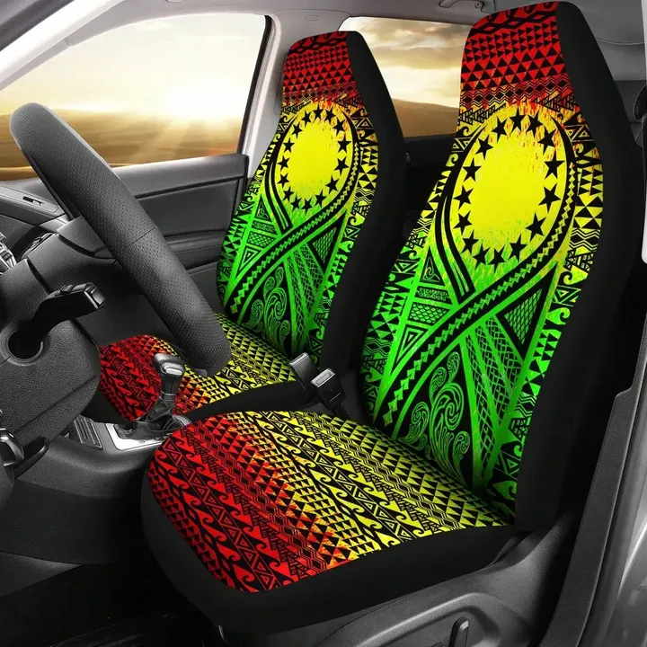 Alohawaii Accessories Car Seat Covers, Cook Islands Lift Up Reggae | Alohawaii.co