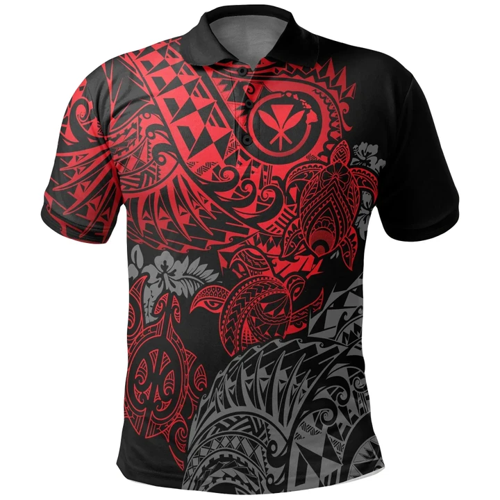 Alohawaii Shirt, Polo Shirt Polynesian Hibiscus Hawaii Turtle Polynesian Tattoo | Alohawaii.co